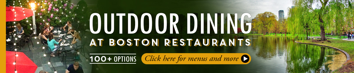 Outdoor Dining at Boston Restaurants